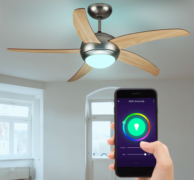 is there an app to control ceiling fans