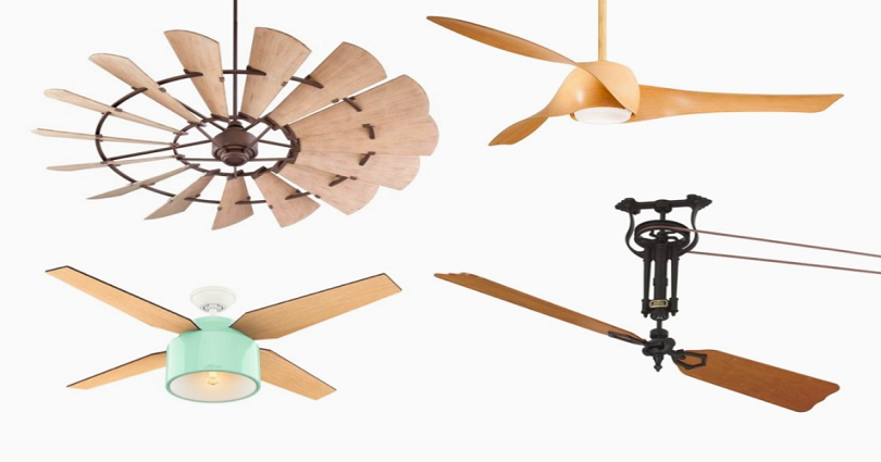 types of ceiling fans