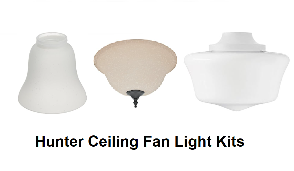 hunter ceiling fan light kits